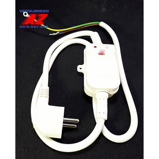 Bộ dây nguồn kèm Rơ le chống giật PRCD 16A-220V-30mA