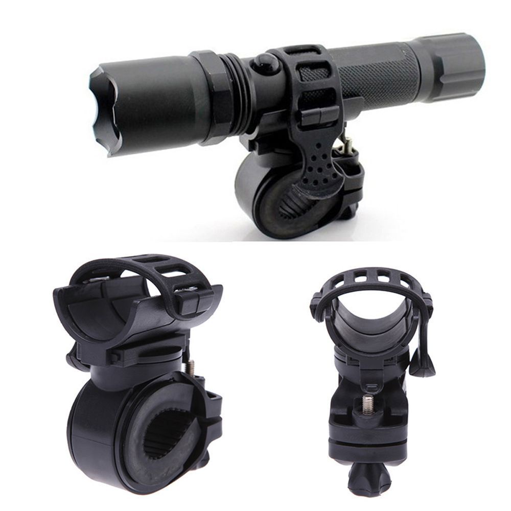 Kẹp Giá Đỡ Đèn Pin Xoay 360 Độ Gắn Xe Đạp Chất Lượng Cao Nhiều Màu Sắc Tùy Chọn AVALENTINE