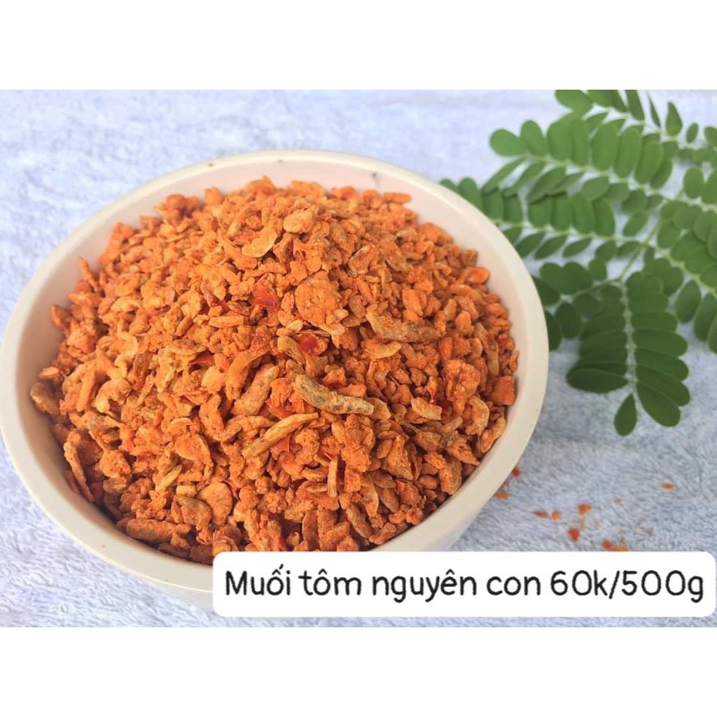 Muối tôm nguyên con - Muối Tây Ninh