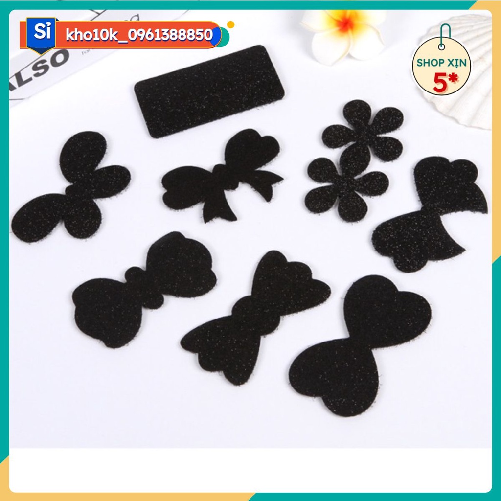 Sỉ 12 chiếc Dán mái tự dính - Cố định tóc tiện lợi khi trang điểm và rửa mặt 37k