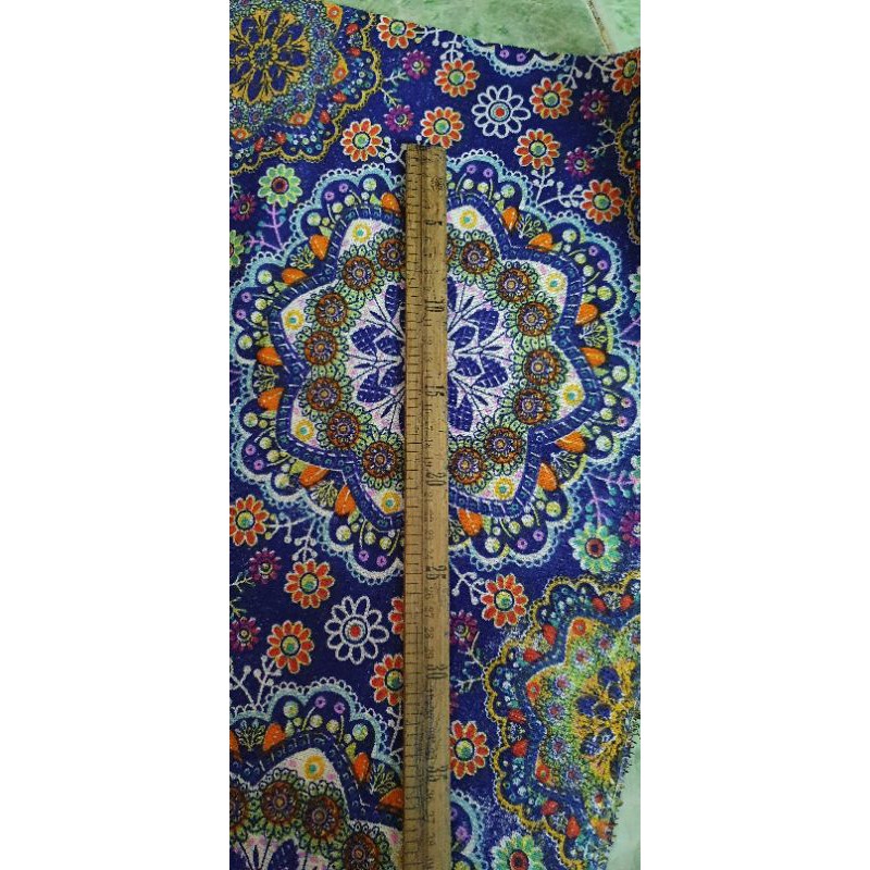 Vải Canvas, vải bố trang trí nhà cửa, decor tết, trang trí giáng sinh họa tiết thổ cẩm