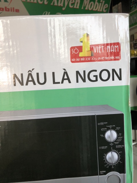 Lò vi sóng SHARP có nướng 23 lít (bảo hành 12 tháng )