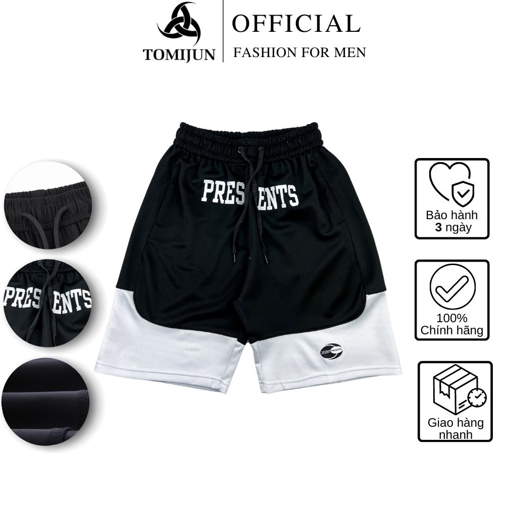 Quần short nam TOMIJUN phong cách unisex dáng rộng nhiều mẫu hot trend trẻ trung năng động
