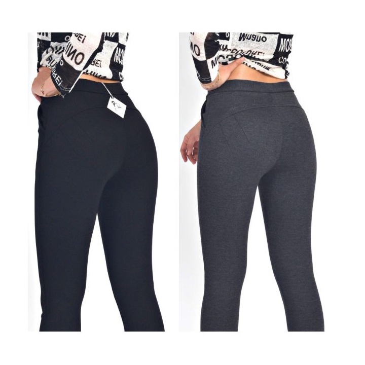 Quần legging nâng mông 2 túi trước vải dày đẹp