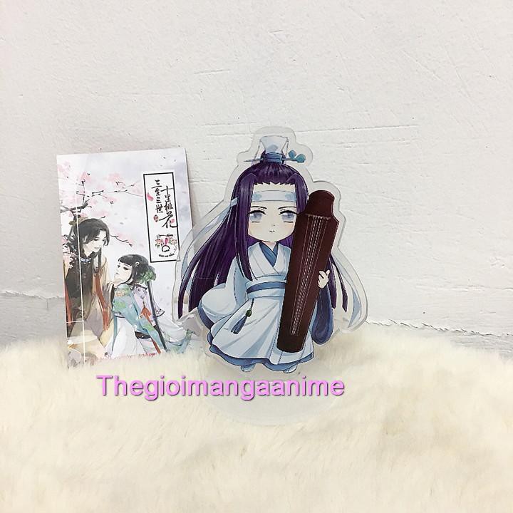 (new) (Mini-2) Standee Ma đạo tổ sư mô hình Lam Vong Cơ Ngụy Vô Tiện Trần Tình Lệnh Tượng Acrylic Anime mica chibi