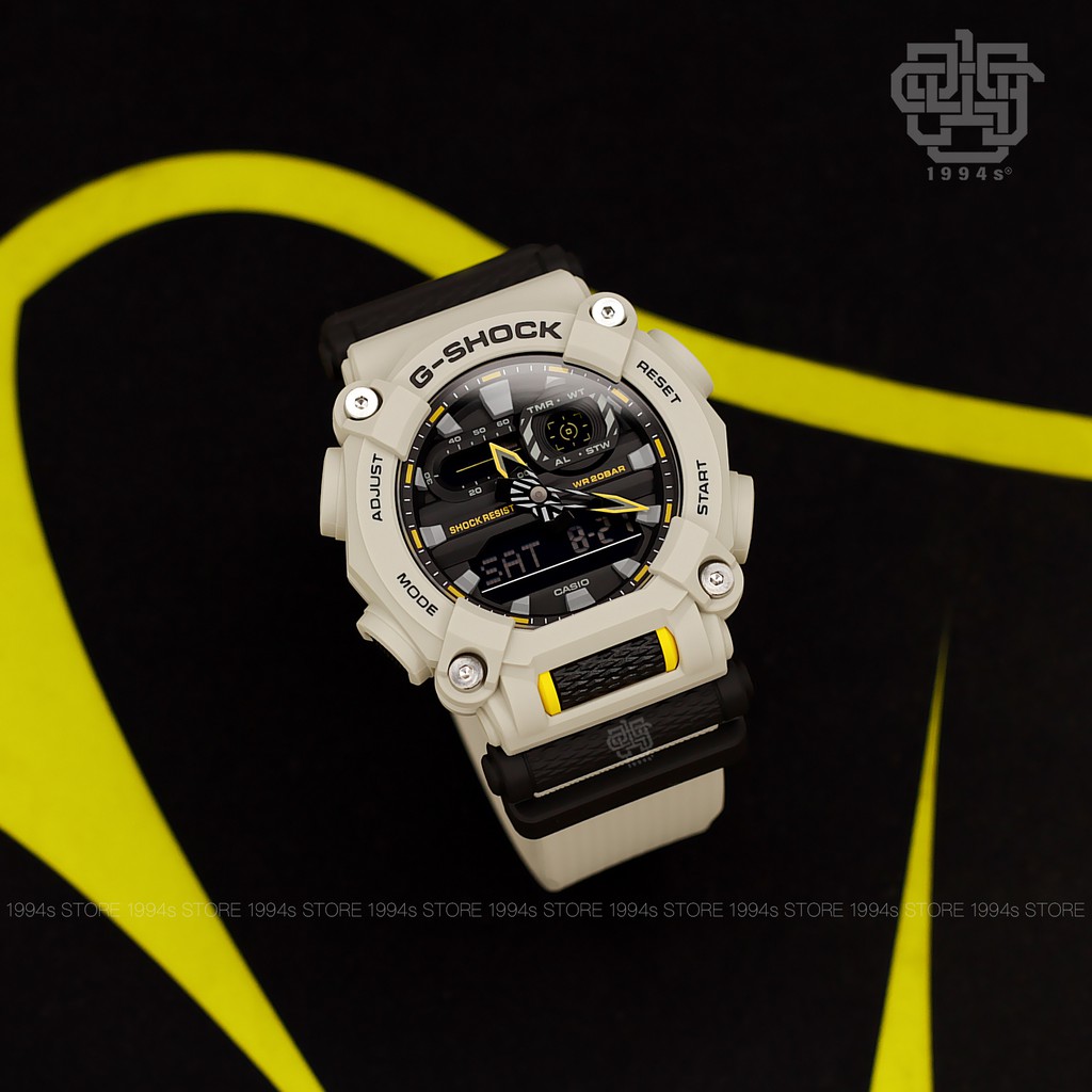 Đồng hồ nam Casio G-SHOCK GA-900 / GA-900HC-5A chống va đập, chống nước 100m, hàng chính hãng