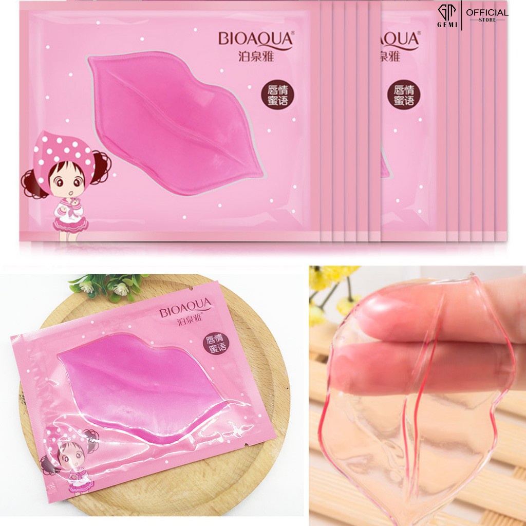 Mặt Nạ Dưỡng Môi 𝑭𝒓𝒆𝒆𝒔𝒉𝒊𝒑 Mask Dưỡng Môi Hồng Bioaqua - Nội Địa Trung