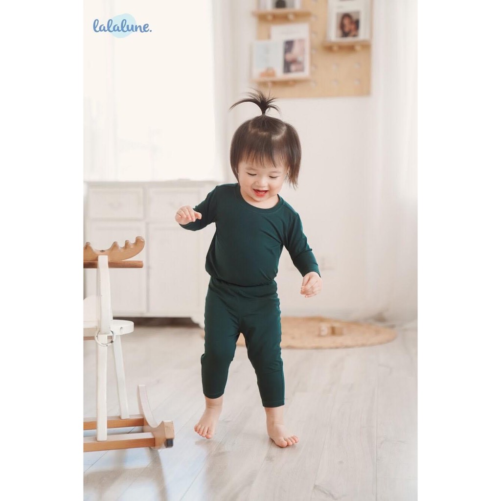 Set pyjama thun lalalune cho bé sơ sinh và 2-7 tuổi