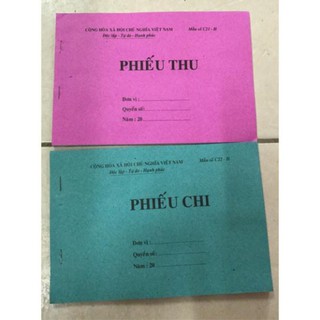 PHIẾU THU ,HÓA ĐƠN