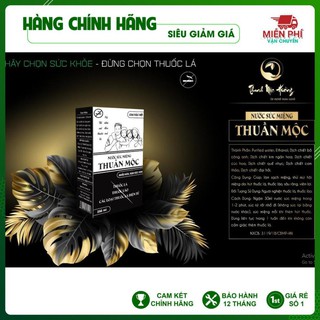 Nước xúc miệng Thuần Mộc - Cai thuốc lá, thuốc lào