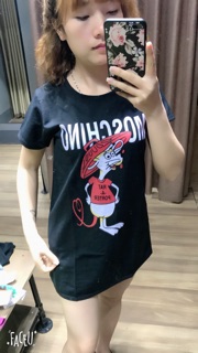 Áo phông khoét cổ