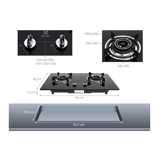 Bếp ga âm Electrolux EHG723BA