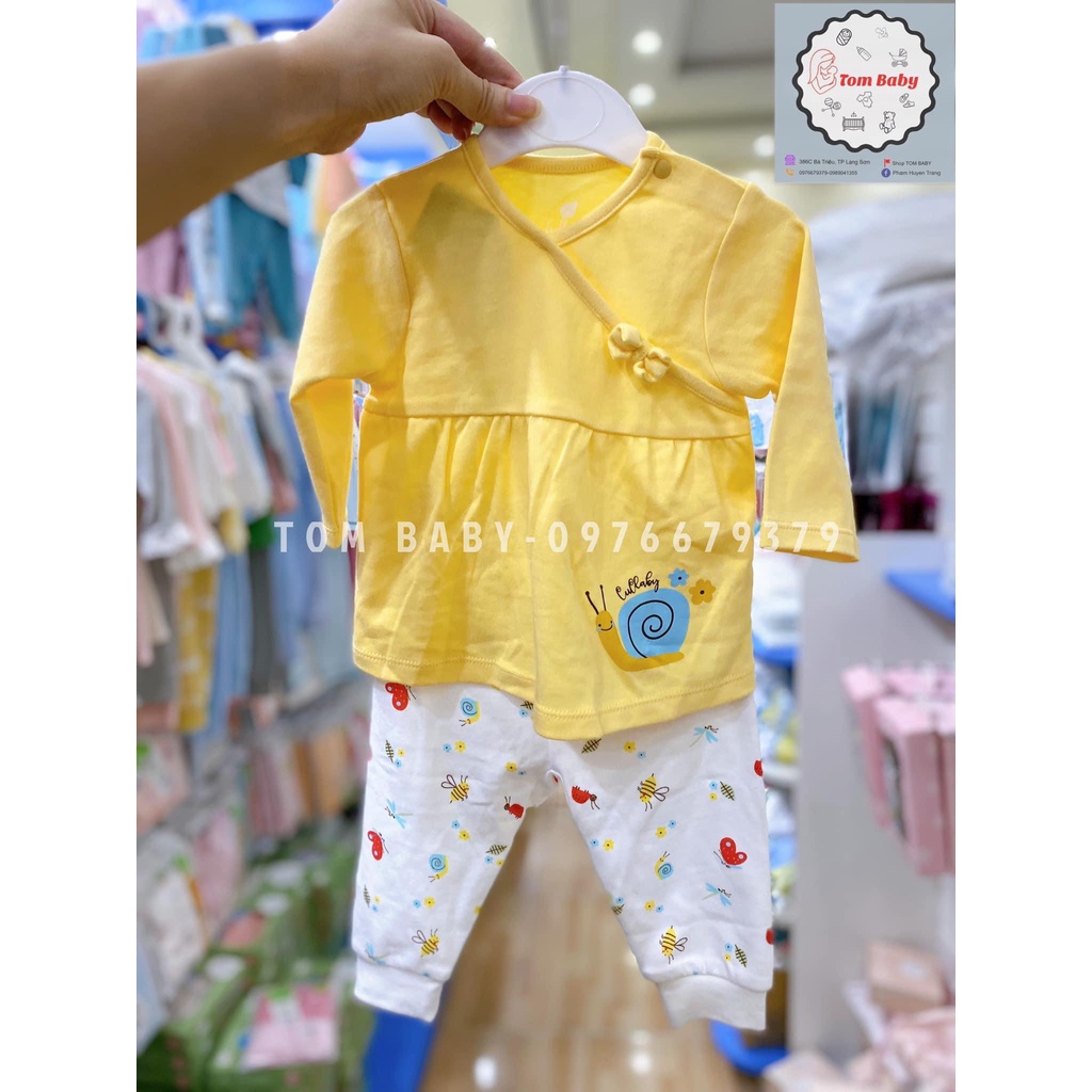 [FAFRINW05 giảm tối đa 30k đơn 150k][SALE SỐC ]Bộ cổ tim họa tiết Lullaby cho bé