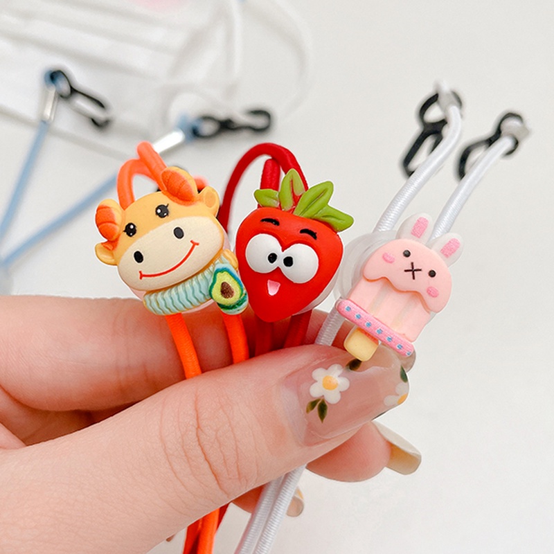 Dây Đeo Khẩu Trang Kiểu Hoạt Hình Hàn Quốc Xinh Xắn Cho Bé