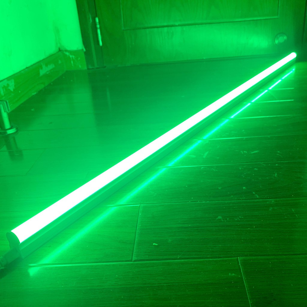 Đèn LED neon Tuýp LED thanh màu T5 Liền Máng Dài 30/60/90/120 cm, Màu Xanh lá, xanh dương, hồng, đỏ (Quay Tiktok)