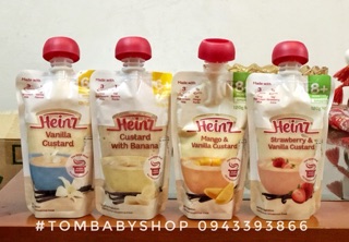 Váng sữa hoa quả Heinz custard