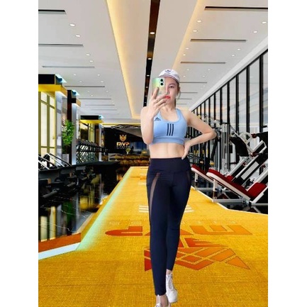 [Bán sỉ] Set Đồ Tập Nữ dài Tập Thể Thao, Gym, Yoga, Eropic Cao Cấp Nhiều Màu- Đồ tập gym yoga chạy bộ thể thao sọc áo nữ