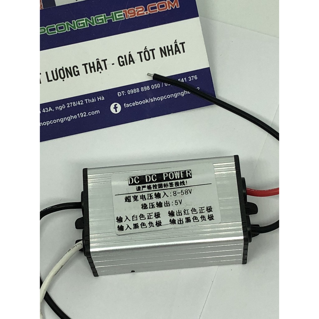 Bộ chuyển đổi nguồn điện 24v xuống 5V 6A