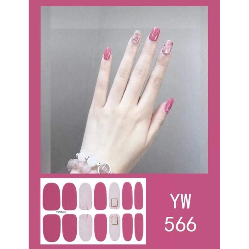 🤞Sticker nail dán móng 557-592