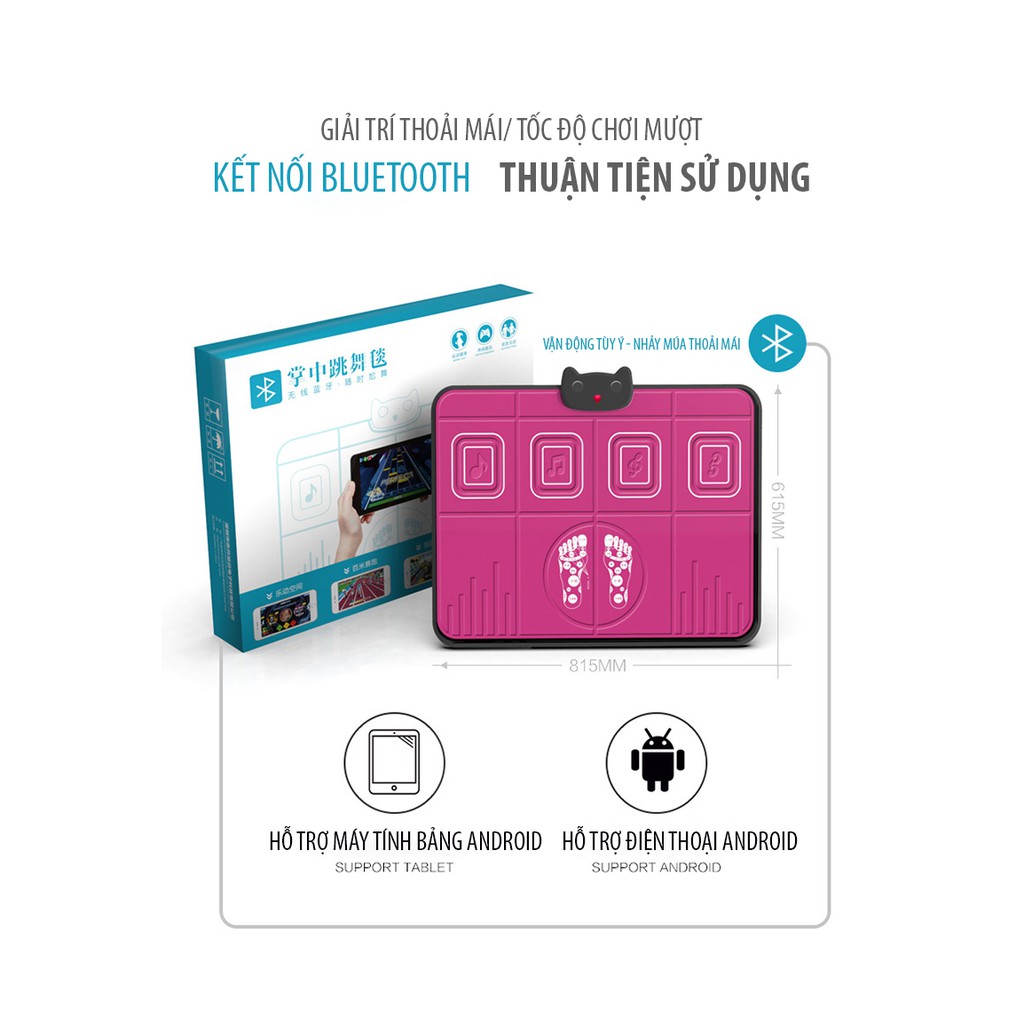 Thảm Nhảy Audition Bluetooth - Home and Garden