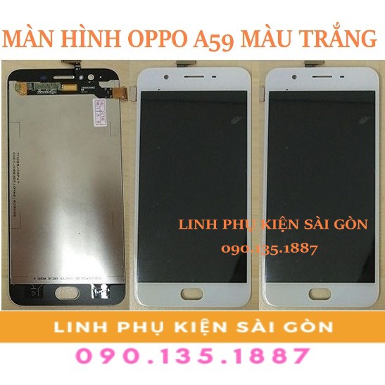 MÀN HÌNH OPPO A59 MÀU TRẮNG