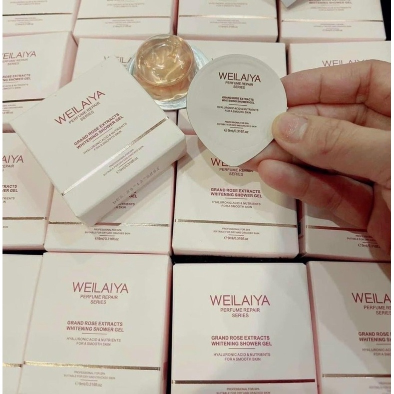 MINI sữa tắm hoa hồng tuỷ mật Weilaya 🌹🌹🌹