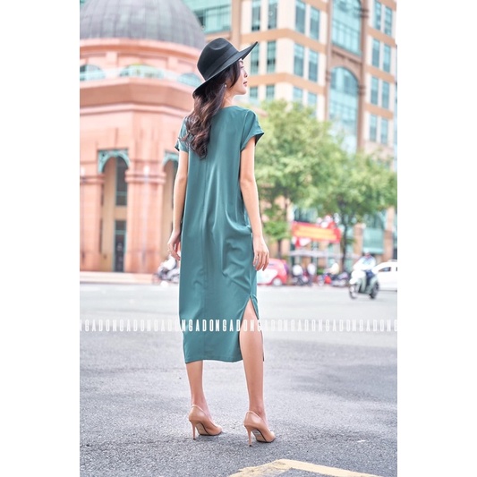 Đầm xanh của Ngado 99%💋💋💋