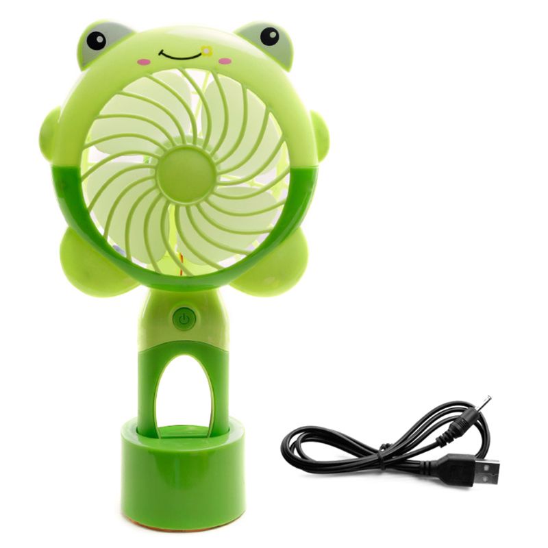 Quạt mini sạc usb Để BàN Có ĐèN LED