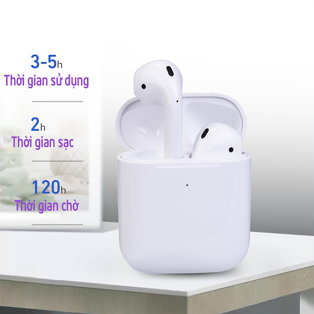Airpods 2️⃣ [Định Vị + Đổi Tên], Airpod 2 Bản Cao Cấp mới nhất, BH 1:1, siêu bền, ổn định. | BigBuy360 - bigbuy360.vn