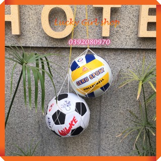 Bóng Chuyền Cao Su Hiệu Ge.Ru Sport Size 5 - Tự Hào Thương Hiệu Việt - Tặng Túi Lưới Và Kim Bơm - Lucky Girl shop
