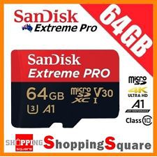 Thẻ Nhớ MicroSDXC SanDisk Extreme Pro 64GB A2 V30 U3 4K R170MB/s W90MB/s (Đen đỏ)