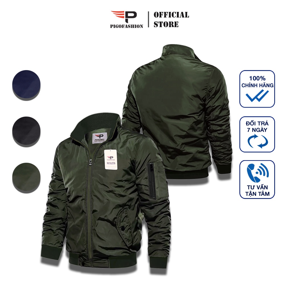 [Mã LTBAUAB19 giảm 7% đơn 99K] Áo khoác dù nam 2 lớp cao cấp hàng hiệu thời trang Pigofashion AKD35 -N1- chọn màu