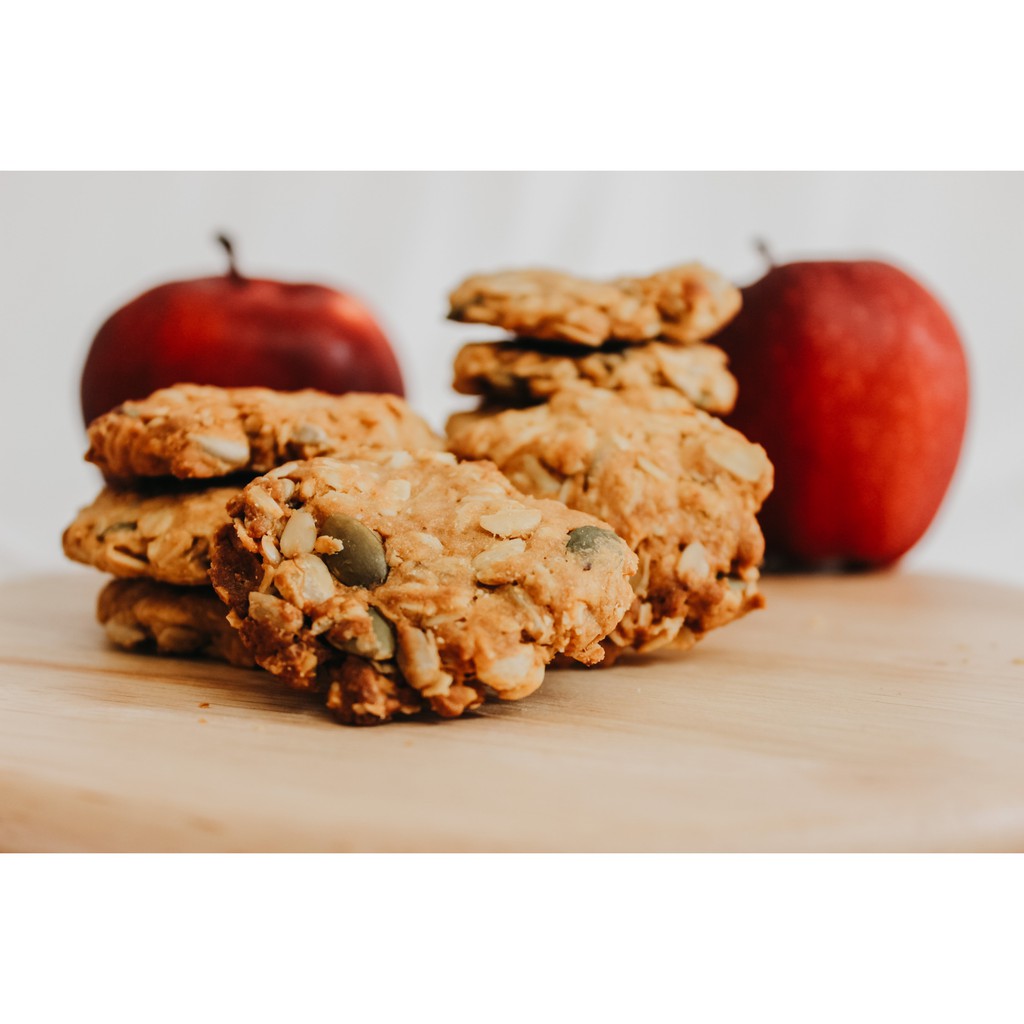 Bánh giảm cân cookies nguyên cám siêu hạt 100gr 1994food - Ăn kiêng, giảm cân, ăn vặt cực ngon, bổ dưỡng | BigBuy360 - bigbuy360.vn
