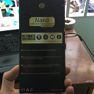 Kính cường lực nano iphone 6 plus