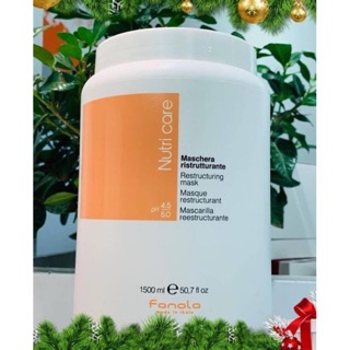 Dầu hấp ủ tóc Fanola Nutricare mùi sữa bò chính hãng Ý 1500ml