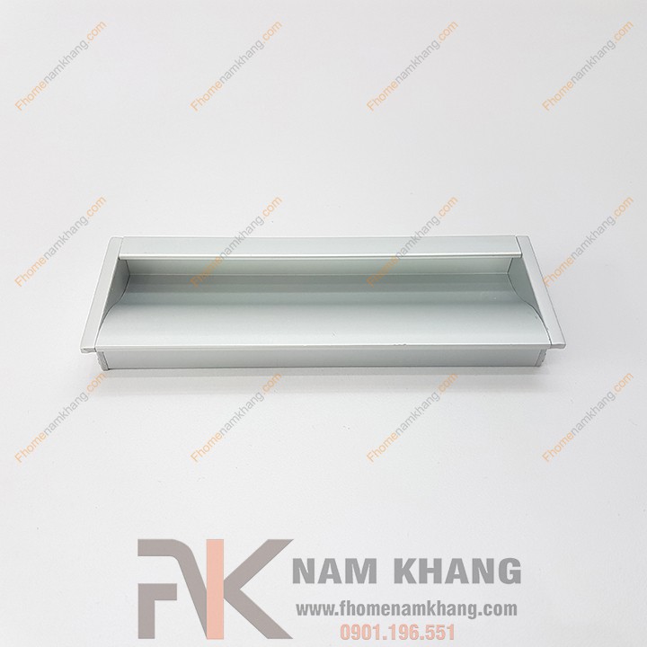 Tay nắm âm nhôm cửa tủ NK004