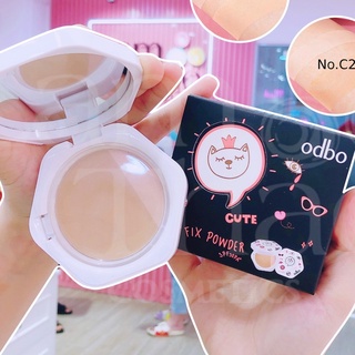 Phân phủ odbo cute fix powder spf 30 pa+