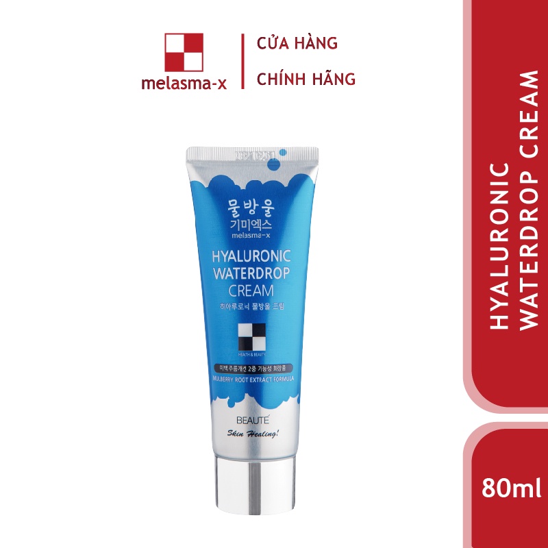 Kem Melasma-X Cấp Ẩm Dưỡng Da Căng Bóng Hyaluronic Water Drop Cream 80ml
