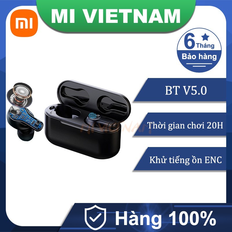 Tai nghe không dây Xiaomi 1More Omthing Airfree TWS bluetooth 5.0 BH 6 tháng