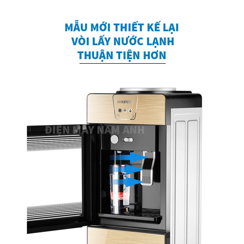 Cây nước nóng lạnh HYUNDAI Hàn Quốc, hình thật (Shopee trợ giá)