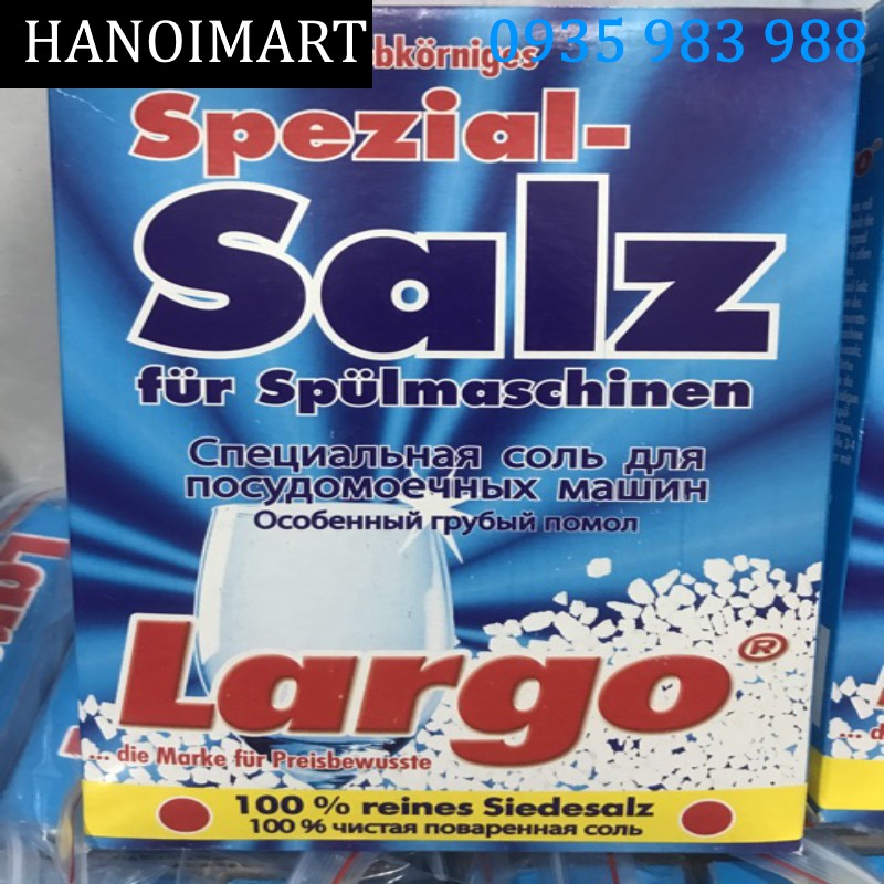 Muối rửa bát Largo- Hàng nội địa Đức