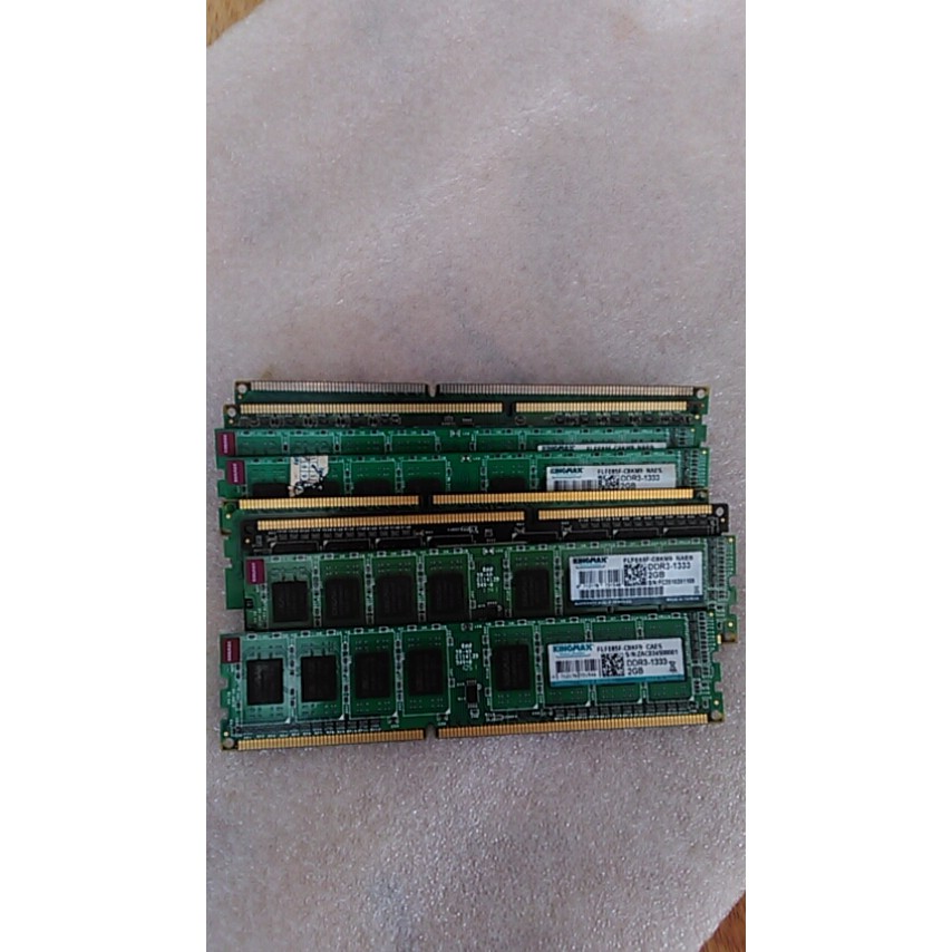 Ram 2gb dr3 bus 1066/1333kingmax.. hang tháo máy.