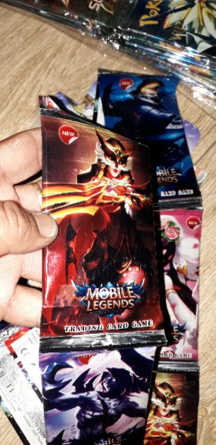 Combo 96 thẻ bài Legend Mobile bằng giấy bóng cứng óng ánh rất đẹp