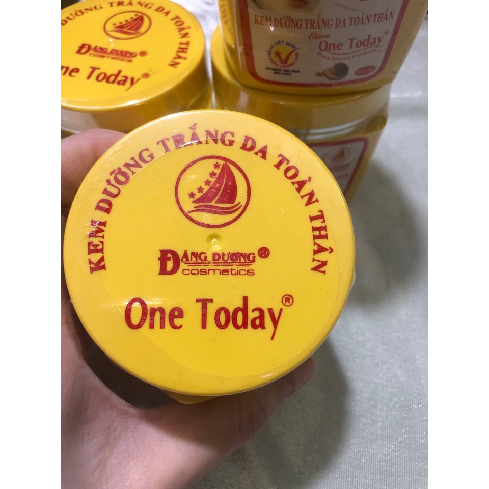 Kem dưỡng trắng da toàn thân one today 80g