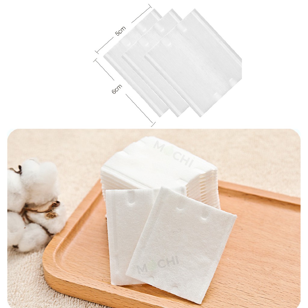 Bông Tẩy Trang 3 Lớp Cotton Pads 222 Miếng Dày Dặn l Trang Điểm Da Nội Địa Trung MOCHI SHOP