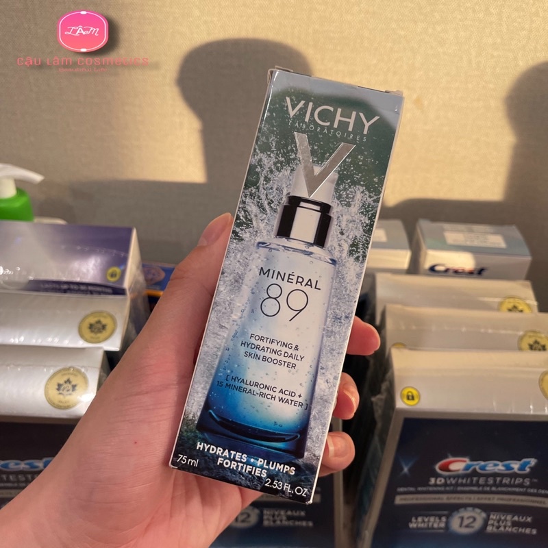 [ Date 2023 - 2024 ] Dưỡng chất cô đặc Vichy Mineral 89 Skin Fortifying Daily Booster 75ml | BigBuy360 - bigbuy360.vn