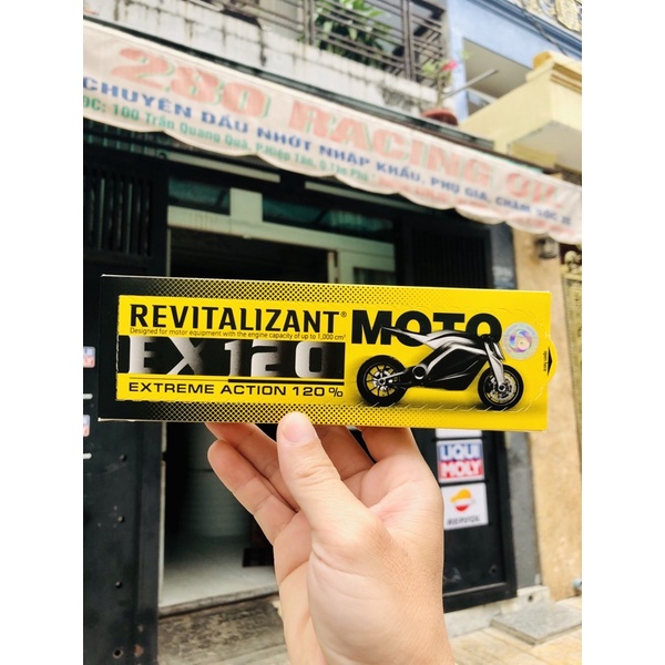 Phụ Gia XADO EX120 REVITALIZANT FOR MOTO - CHẤT PHỤC HỒI ĐỘNG CƠ XE MÁY