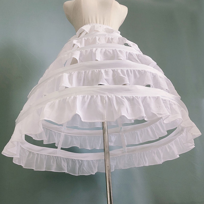 Chân Váy lolita Hóa Trang Lồng Chim Rỗng Siêu Bạo Lực Có Thể Điều Chỉnh
