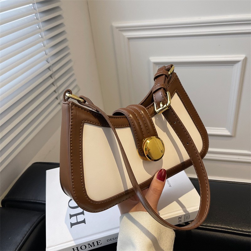 Túi Xách Nữ Khóa TrònTúi Kẹp Nách Đeo Chéo Đẹp Sang Chảnh Phiên Bản Hàn Quốc Chất Da Mềm Mịn Cao Cấp Hàng Quảng Châu MSP