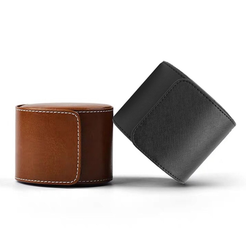 Hộp Đựng Đồng Hồ Dạng Cuộn Bọc Da Mềm Có Thể Tháo Rời